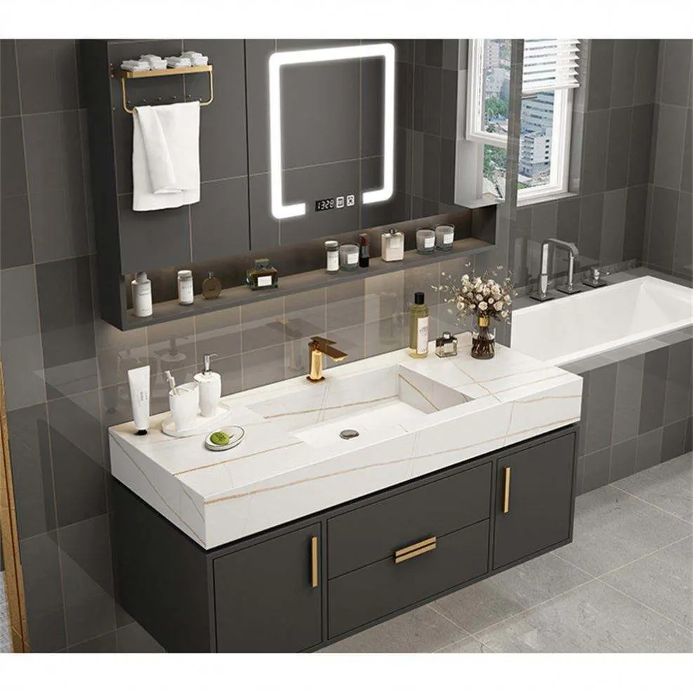 Taula Furniture 9mm 2022 Modern Design Popular Sintered Stone Bathroom Countertop